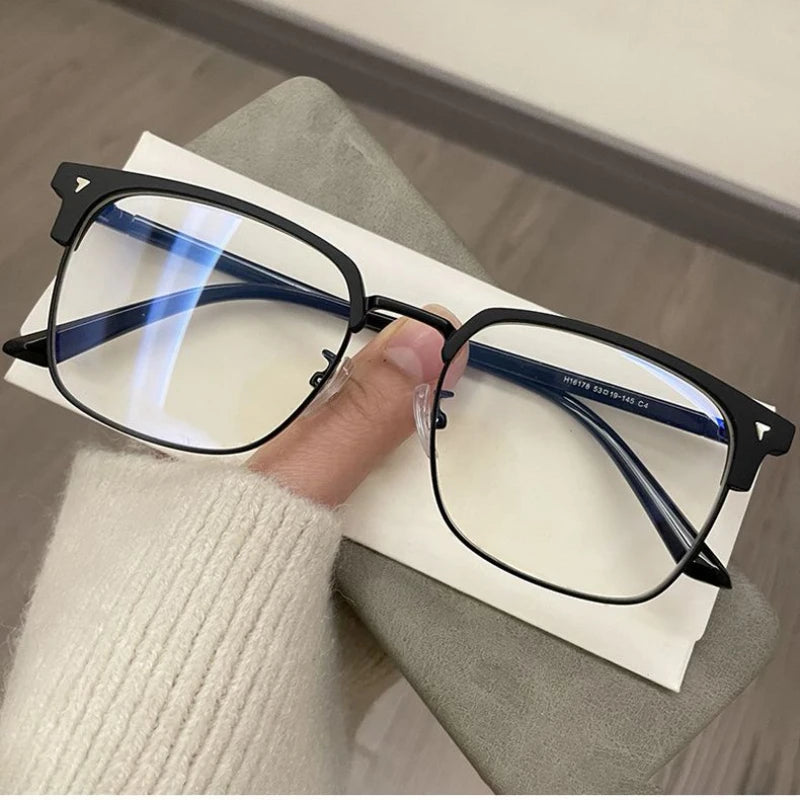 Blue Light Blocking Glasses – Retro Square Computer Eyewear for Men & Women