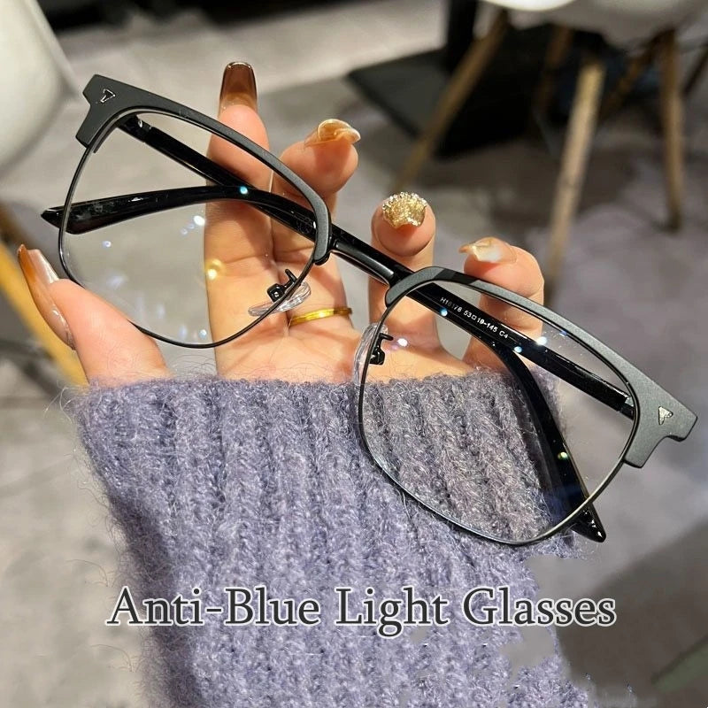 Blue Light Blocking Glasses – Retro Square Computer Eyewear for Men & Women